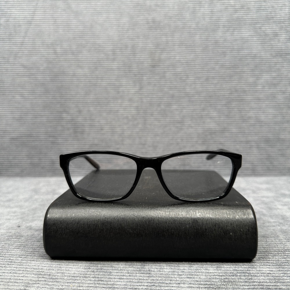 Ralph Ralph Lauren RA7039 501 Black Rectangular Y2K Eyeglasses‎ Frames 53-16-135